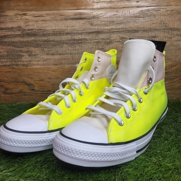 New Converse Chuck Taylor All Star Uv High 'Lemon Venom' 169896C - Picture 2 of 11